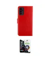 ieg™ Galaxy M52 5G Kılıf Siluet Işık Serisi - Şeffaf Temperli Cam Ekran Koruyucu