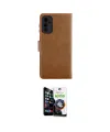 ieg™ Galaxy M52 5G Kılıf Siluet Işık Serisi - Şeffaf Temperli Cam Ekran Koruyucu