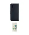 ieg™ Galaxy M52 5G Kılıf Siluet Işık Serisi - Siyah 20D Premium Cam Ekran Koruyucu