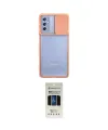 ieg™ Galaxy M52 5G Kılıf Vadi Çizgi - Siyah 5D Hayalet Cam Ekran Koruyucu