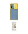ieg™ Galaxy M52 5G Kılıf Vadi Çizgi - Siyah Mat Seramik Nano Ekran Koruyucu
