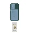 ieg™ Galaxy M52 5G Kılıf Vadi Çizgi - Siyah Mat Seramik Nano Ekran Koruyucu
