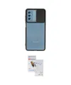 ieg™ Galaxy M52 5G Kılıf Vadi Çizgi - Siyah Seramik Nano Ekran Koruyucu