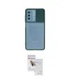 ieg™ Galaxy M52 5G Kılıf Vadi Çizgi - Siyah Seramik Nano Ekran Koruyucu