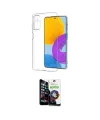 ieg™ Galaxy M52 5G Kılıf Zirve Doku - Şeffaf Temperli Cam Ekran Koruyucu