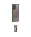ieg™ Galaxy Note 20 Ultra Kılıf Vadi Minimal - Siyah AutoKit 5in1 Fiber Hayalet Polymer Nano Ekran Koruyucu