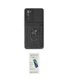 ieg™ Galaxy S20 FE Kılıf Ahenk Klasik - Şeffaf Pasifik Cam Ekran Koruyucu