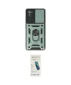 ieg™ Galaxy S20 FE Kılıf Ahenk Klasik - Şeffaf Pasifik Cam Ekran Koruyucu