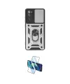 ieg™ Galaxy S20 FE Kılıf Ahenk Klasik - Siyah 3D Antistatik Cam Ekran Koruyucu