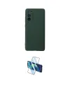 ieg™ Galaxy S20 FE Kılıf Ahenk Serisi - Siyah 3D Antistatik Cam Ekran Koruyucu