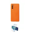 ieg™ Galaxy S20 FE Kılıf Ahenk Serisi - Siyah 3D Antistatik Cam Ekran Koruyucu