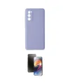 ieg™ Galaxy S20 FE Kılıf Ahenk Serisi - Siyah 3D Antistatik Mat Seramik Nano Ekran Koruyucu