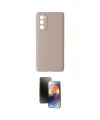 ieg™ Galaxy S20 FE Kılıf Ahenk Serisi - Siyah 3D Antistatik Mat Seramik Nano Ekran Koruyucu
