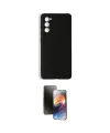ieg™ Galaxy S20 FE Kılıf Ahenk Serisi - Siyah 3D Antistatik Mat Seramik Nano Ekran Koruyucu
