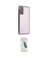ieg™ Galaxy S20 FE Kılıf Vadi Minimal - Şeffaf Pasifik Cam Ekran Koruyucu