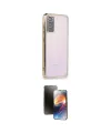 ieg™ Galaxy S20 FE Kılıf Vadi Minimal - Siyah 3D Antistatik Mat Seramik Nano Ekran Koruyucu