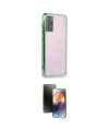 ieg™ Galaxy S20 FE Kılıf Vadi Minimal - Siyah 3D Antistatik Mat Seramik Nano Ekran Koruyucu