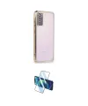 ieg™ Galaxy S20 FE Kılıf Vadi Minimal - Siyah 3D Antistatik Seramik Nano Ekran Koruyucu