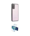 ieg™ Galaxy S20 FE Kılıf Vadi Minimal - Siyah 3D Antistatik Seramik Nano Ekran Koruyucu
