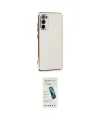 ieg™ Galaxy S20 FE Kılıf Yankı Serisi - Şeffaf Pasifik Cam Ekran Koruyucu