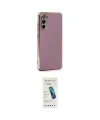 ieg™ Galaxy S20 FE Kılıf Yankı Serisi - Şeffaf Pasifik Cam Ekran Koruyucu