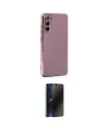 ieg™ Galaxy S20 FE Kılıf Yankı Serisi - Siyah 3D Antistatik Hayalet Cam Ekran Koruyucu