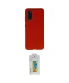 ieg™ Galaxy S20 Kılıf Ahenk Serisi - Şeffaf Polymer Nano Ekran Koruyucu