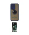 ieg™ Galaxy S20 Ultra Kılıf Yörünge Çizgi - Şeffaf 360 Full Body Arka Koruyucu