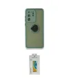 ieg™ Galaxy S20 Ultra Kılıf Yörünge Çizgi - Şeffaf Polymer Nano Ekran Koruyucu