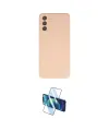ieg™ Galaxy S21 FE Kılıf Ahenk Serisi - Siyah 3D Antistatik Cam Ekran Koruyucu