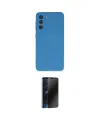 ieg™ Galaxy S21 FE Kılıf Ahenk Serisi - Siyah 3D Antistatik Hayalet Cam Ekran Koruyucu