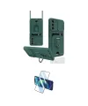 ieg™ Galaxy S21 FE Kılıf Vadi Form Prime - Siyah 3D Antistatik Cam Ekran Koruyucu