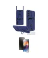 ieg™ Galaxy S21 FE Kılıf Vadi Form Prime - Siyah 3D Antistatik Mat Seramik Nano Ekran Koruyucu