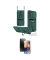ieg™ Galaxy S21 FE Kılıf Vadi Form Prime - Siyah 3D Antistatik Mat Seramik Nano Ekran Koruyucu