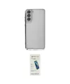 ieg™ Galaxy S21 FE Kılıf Vadi Minimal - Şeffaf Pasifik Cam Ekran Koruyucu