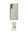 ieg™ Galaxy S21 FE Kılıf Vadi Minimal - Siyah Mat Seramik Nano Ekran Koruyucu