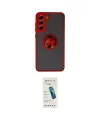ieg™ Galaxy S21 FE Kılıf Yörünge Çizgi - Şeffaf Pasifik Cam Ekran Koruyucu