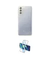ieg™ Galaxy S21 FE Kılıf Zirve Doku - Siyah 3D Antistatik Cam Ekran Koruyucu