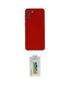 ieg™ Galaxy S21 Plus Kılıf Ahenk Serisi - Şeffaf Polymer Nano Ekran Koruyucu
