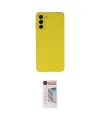 ieg™ Galaxy S21 Plus Kılıf Ahenk Serisi - Siyah Hayalet Edge Cam Ekran Koruyucu
