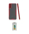 ieg™ Galaxy S21 Plus Kılıf Atlas Asil Serisi - Şeffaf Polymer Nano Ekran Koruyucu
