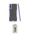 ieg™ Galaxy S21 Plus Kılıf Atlas Asil Serisi - Şeffaf Polymer Nano Ekran Koruyucu