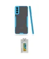 ieg™ Galaxy S21 Plus Kılıf Atlas Asil Serisi - Şeffaf Polymer Nano Ekran Koruyucu