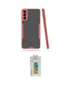 ieg™ Galaxy S21 Plus Kılıf Atlas Asil Serisi - Şeffaf Polymer Nano Ekran Koruyucu