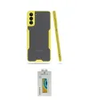 ieg™ Galaxy S21 Plus Kılıf Atlas Asil Serisi - Şeffaf Polymer Nano Ekran Koruyucu