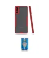 ieg™ Galaxy S21 Plus Kılıf Atlas Asil Serisi - Şeffaf Royal Nano Ekran Koruyucu