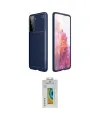 ieg™ Galaxy S21 Plus Kılıf Eksen Form Prime - Şeffaf Polymer Nano Ekran Koruyucu