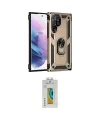 ieg™ Galaxy S21 Ultra Kılıf Ahenk Klasik Koleksiyonu - Şeffaf Polymer Nano Ekran Koruyucu