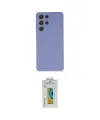 ieg™ Galaxy S21 Ultra Kılıf Ahenk Serisi - Şeffaf Polymer Nano Ekran Koruyucu