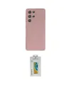 ieg™ Galaxy S21 Ultra Kılıf Ahenk Serisi - Şeffaf Polymer Nano Ekran Koruyucu